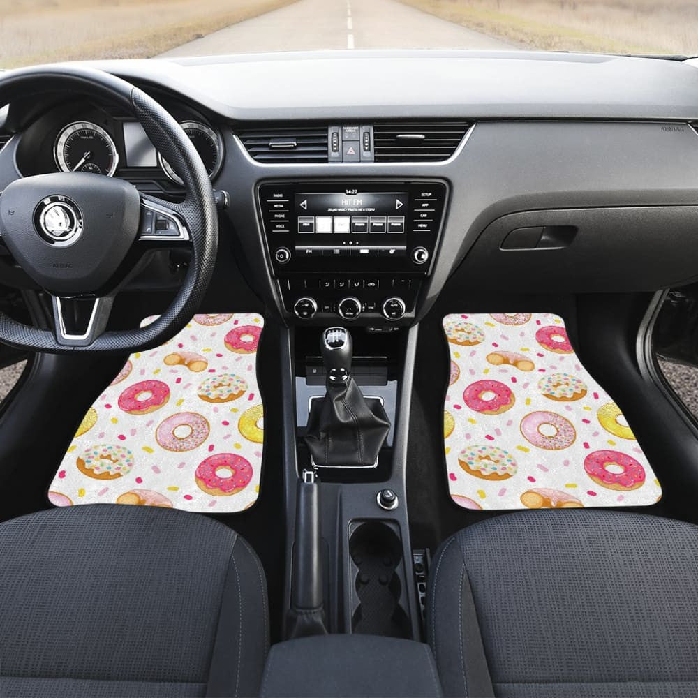 Cake Pattern Donut Car Floor Mats