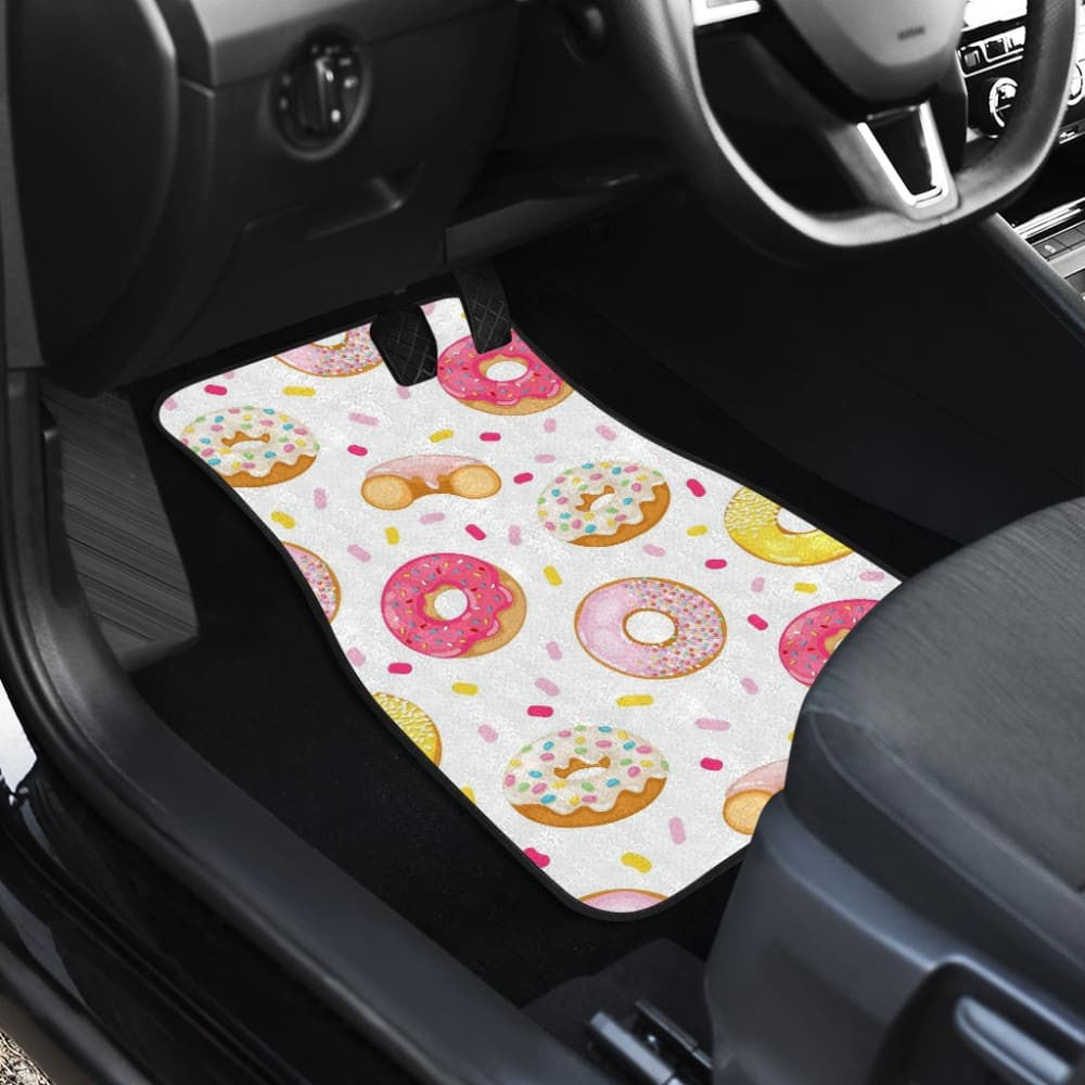 Cake Pattern Donut Car Floor Mats