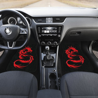 Amazing Great Red Dragon Car Floor Mats
