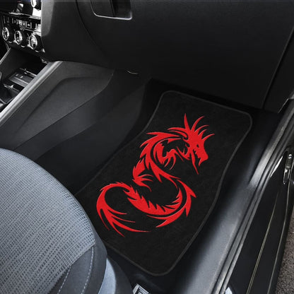 Amazing Great Red Dragon Car Floor Mats