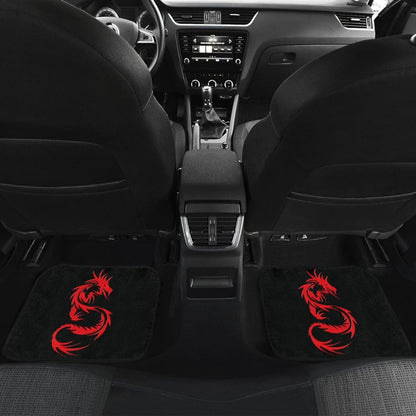 Amazing Great Red Dragon Car Floor Mats