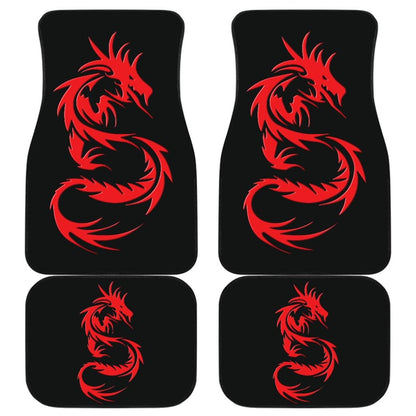 Amazing Great Red Dragon Car Floor Mats