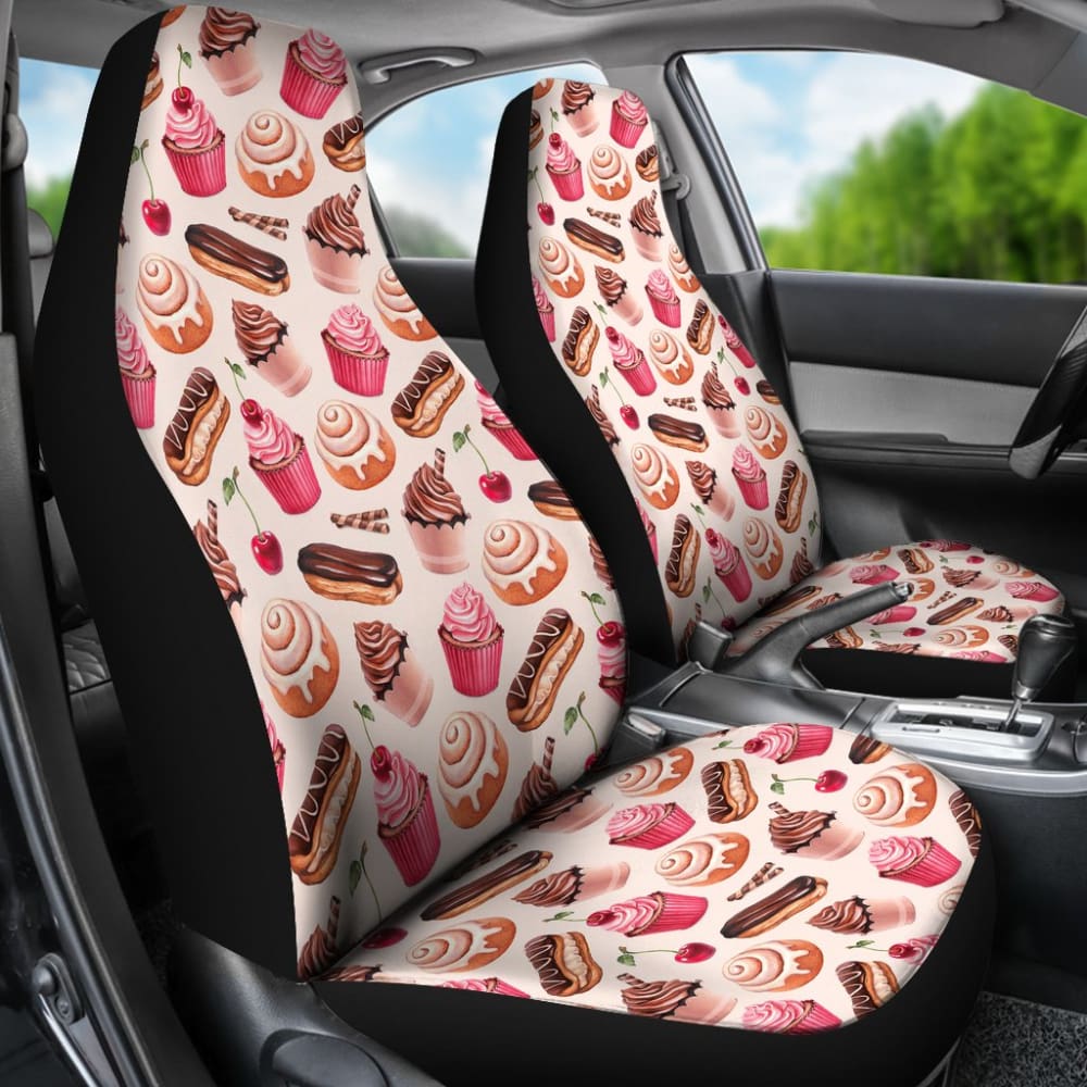 Baker Cake Baking Lover Car Seat Covers