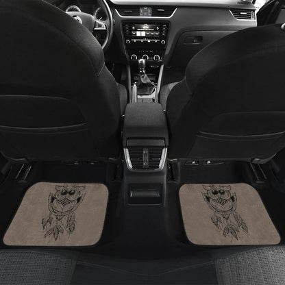 Cute Native American Owl Dreamcatcher Car Accessories Car Floor Mats