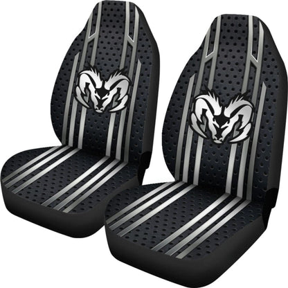 Amazing Black And Grey Dodge Ram Car Seat Covers Custom