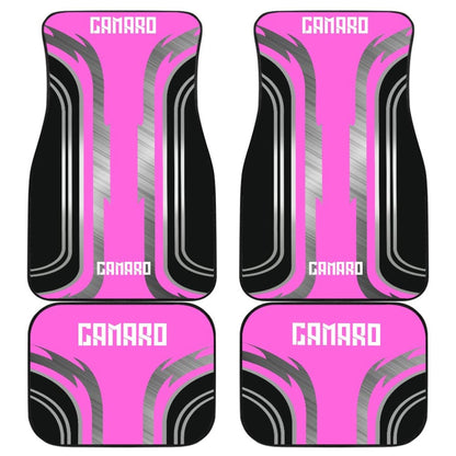Pink Black Camaro White Letter Car Accessories Car Floor Mats