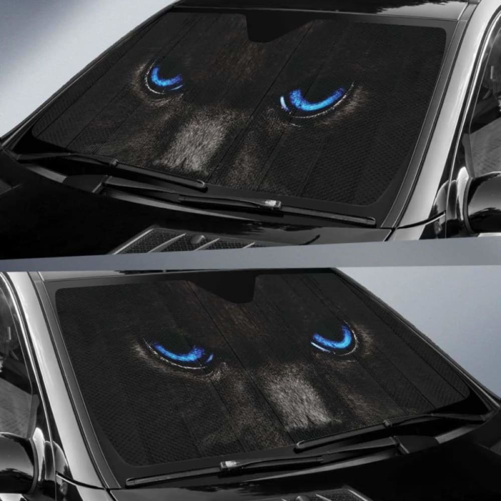 Dark Animals Eyes Car Auto Sun Shades