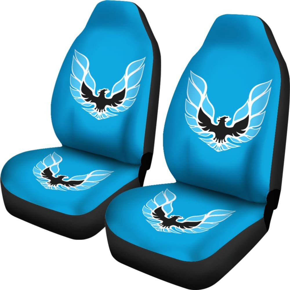Pontiac Firebird Blue Themed Car Seat Covers Custom
