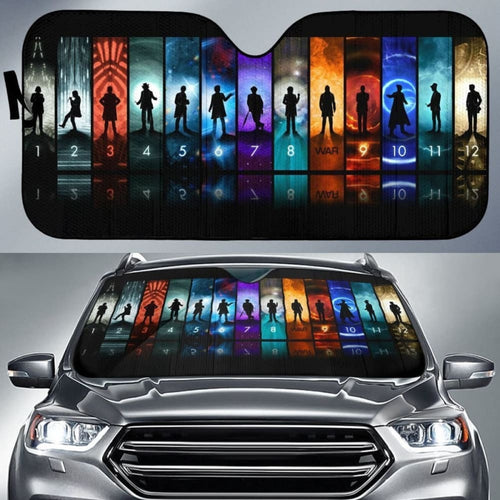 All Number Doctor Who Auto Sun Shade Amazing
