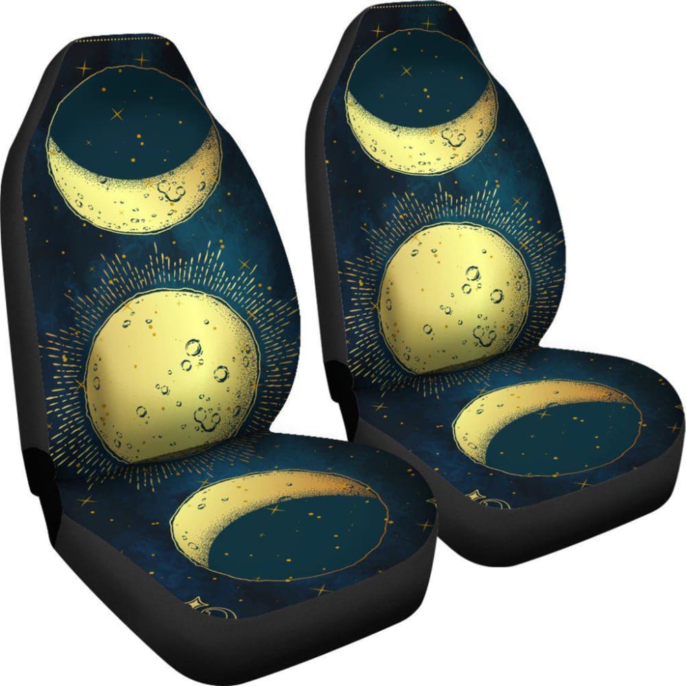 Sun And Moon Galaxy Car Seat Covers