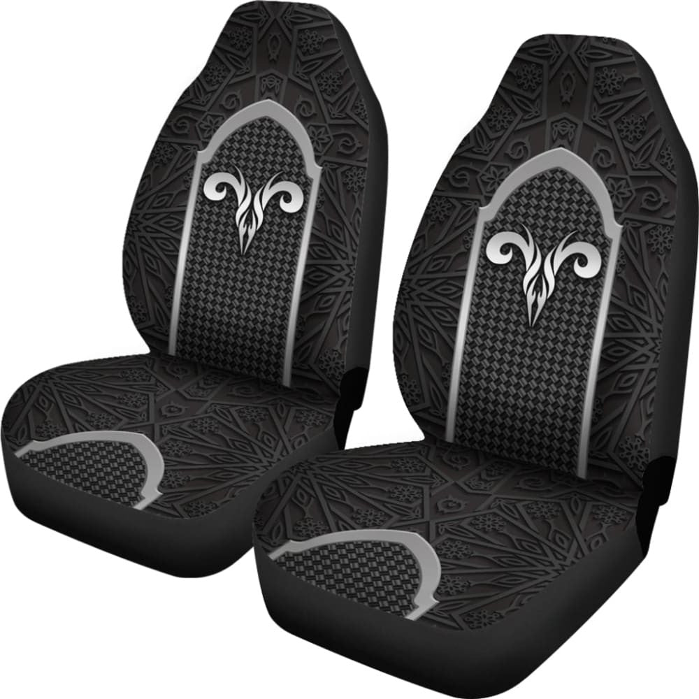 Amazing Black And Grey Dodge Ram Car Seat Covers Custom