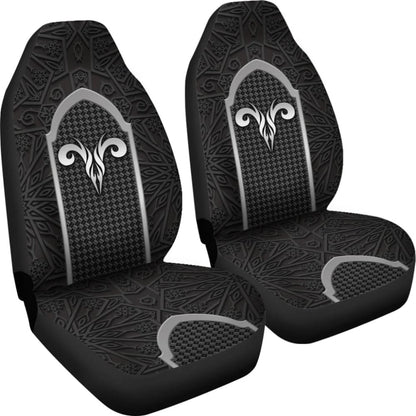Amazing Black And Grey Dodge Ram Car Seat Covers Custom