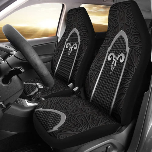 Amazing Black And Grey Dodge Ram Car Seat Covers Custom