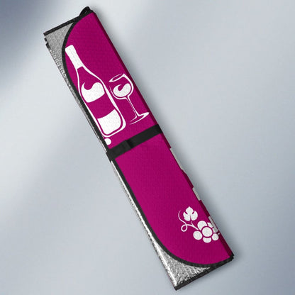 Red Wine Custom Car Decoration Car Auto Sun Shades