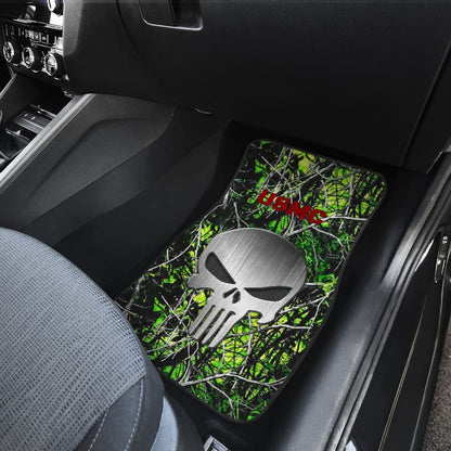 Toxic US Marine Corps Punisher Print Design Car Floor Mats