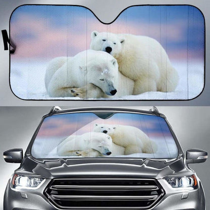 Pola Bear Winter Animal Sun Shade