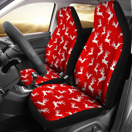 Amazing Christmas Reindeer Gift Ideas Car Seat Covers