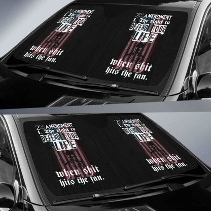 Nd Amendment Auto Sun Car Shades
