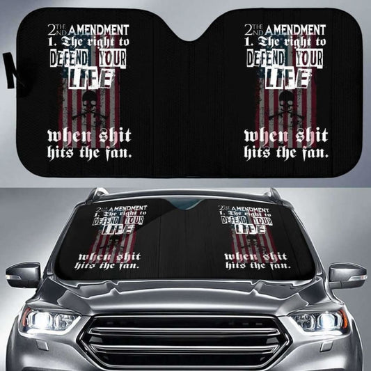 Nd Amendment Auto Sun Car Shades