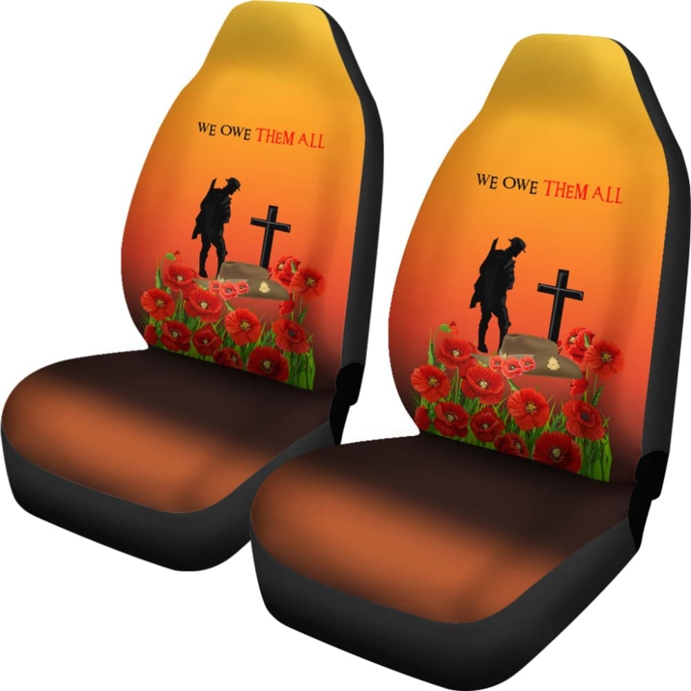 Australia Anzac Day Car Seat Covers  Lest We Forget