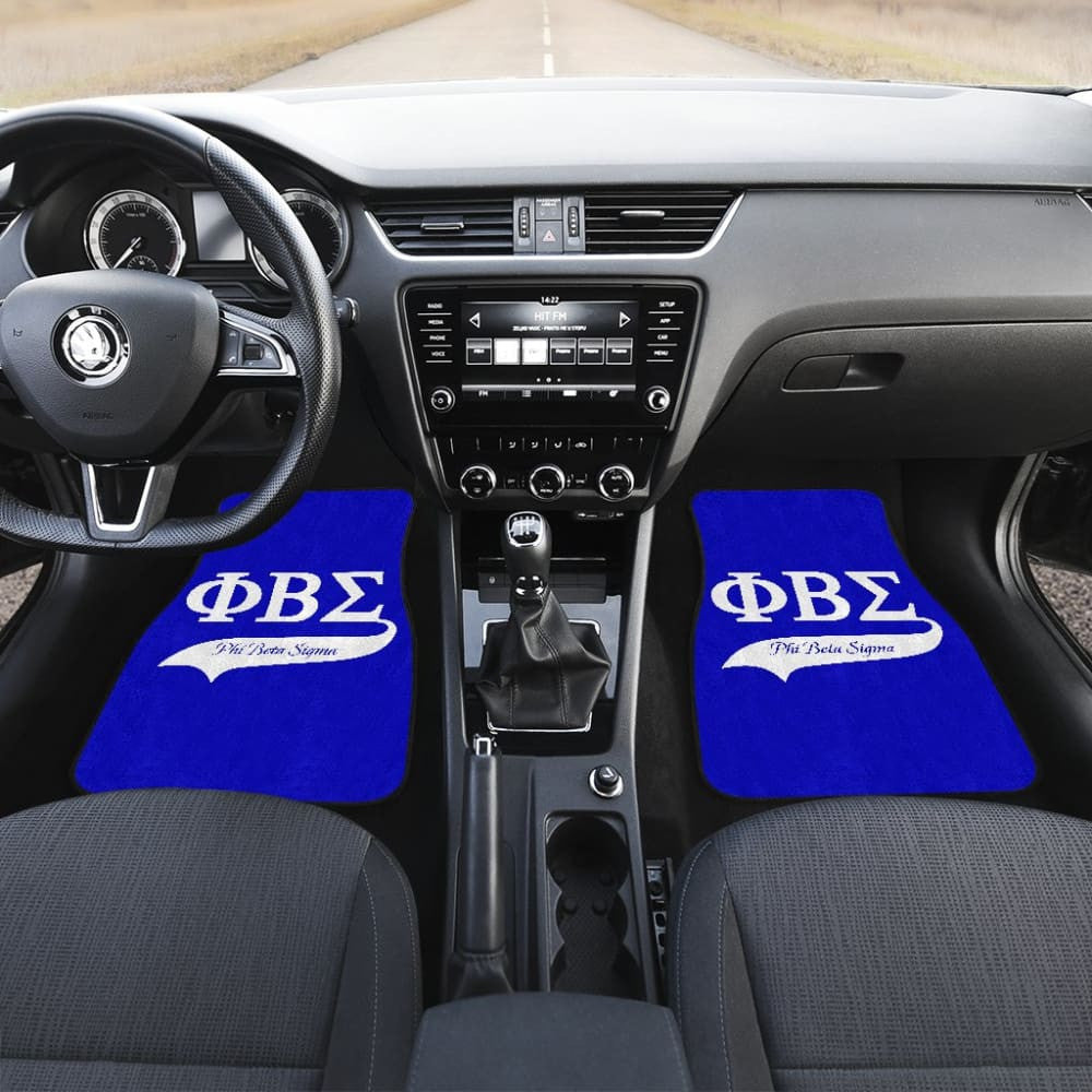 Phi Beta Sigma Crest Car Floor Mats