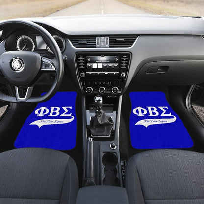 Phi Beta Sigma Crest Car Floor Mats