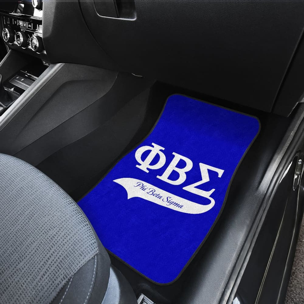 Phi Beta Sigma Crest Car Floor Mats