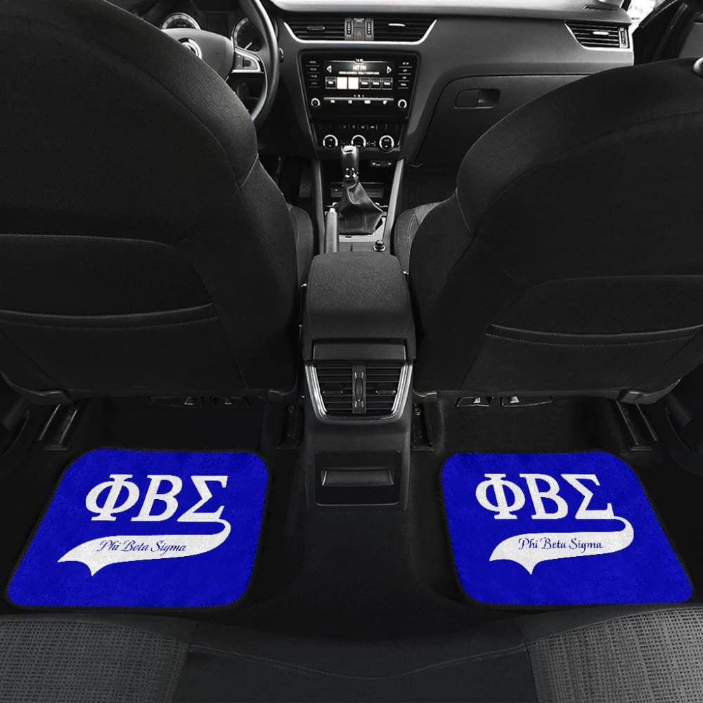 Phi Beta Sigma Crest Car Floor Mats