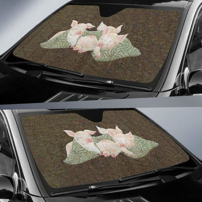 Auto Sun Shades - Pig