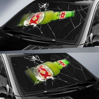 Dos Equis Auto Sun Shade Car Sun Visor Funny Beer Lover