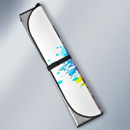 Colors Of Peace Auto Sun Shade