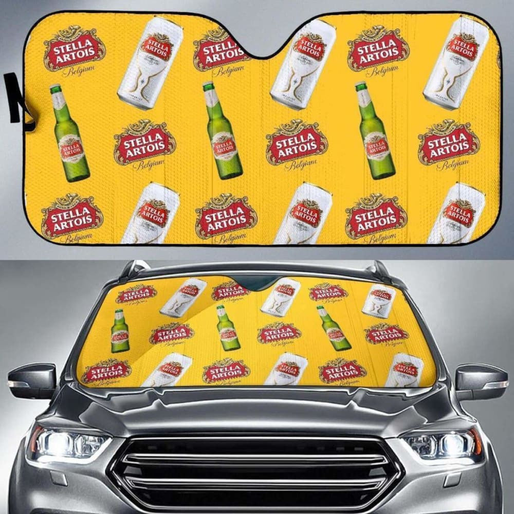 Stella Artois Car Sun Shade Auto Sun Visor For Beer Lover