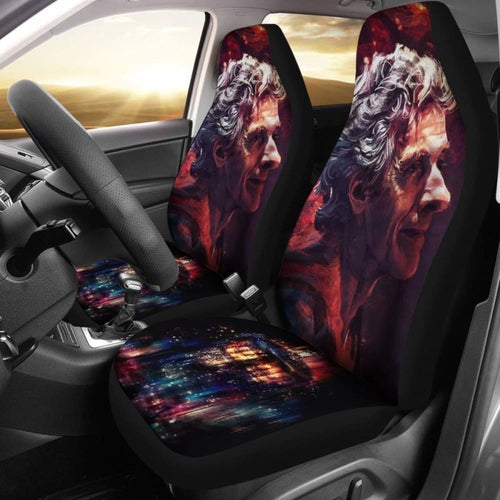 Peter Capaldi Doctor Who Car Seat Covers Fan Amazing