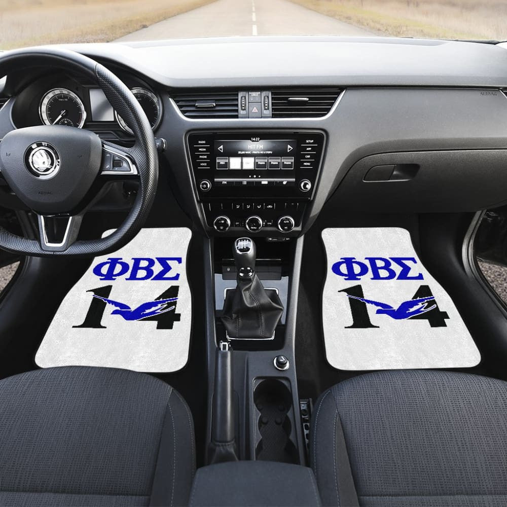Phi Beta Sigma Fraternity Printing Car Floor Mats
