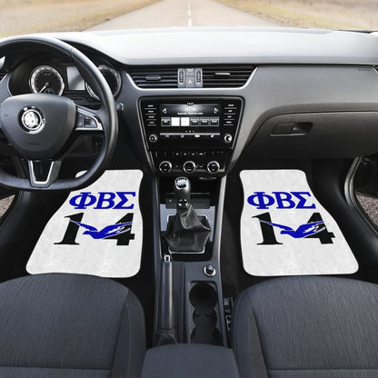 Phi Beta Sigma Fraternity Printing Car Floor Mats