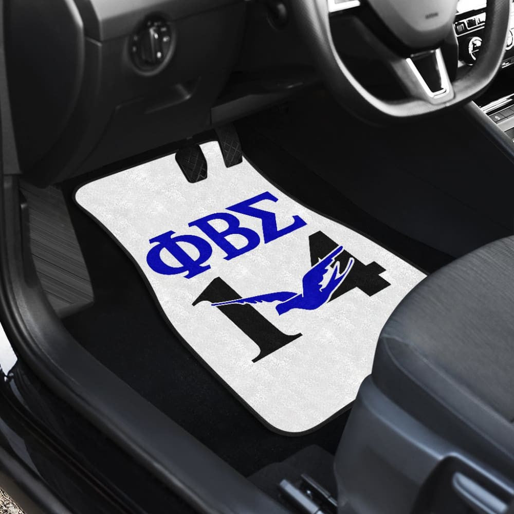 Phi Beta Sigma Fraternity Printing Car Floor Mats