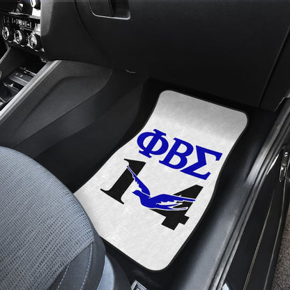 Phi Beta Sigma Fraternity Printing Car Floor Mats