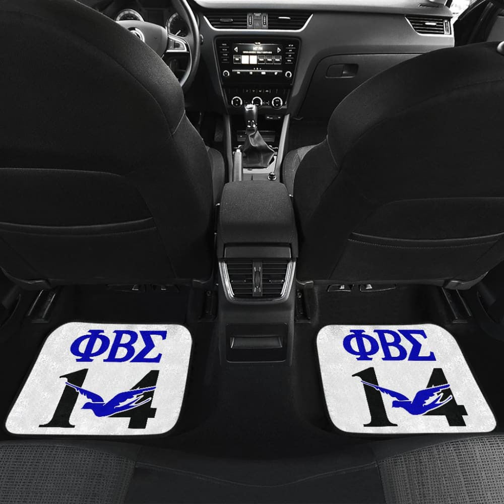 Phi Beta Sigma Fraternity Printing Car Floor Mats