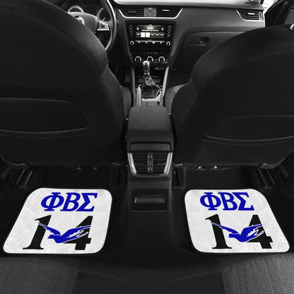 Phi Beta Sigma Fraternity Printing Car Floor Mats