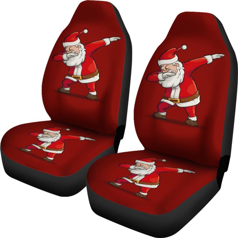 Santa Claus Custom Funny Style Car Seat Covers