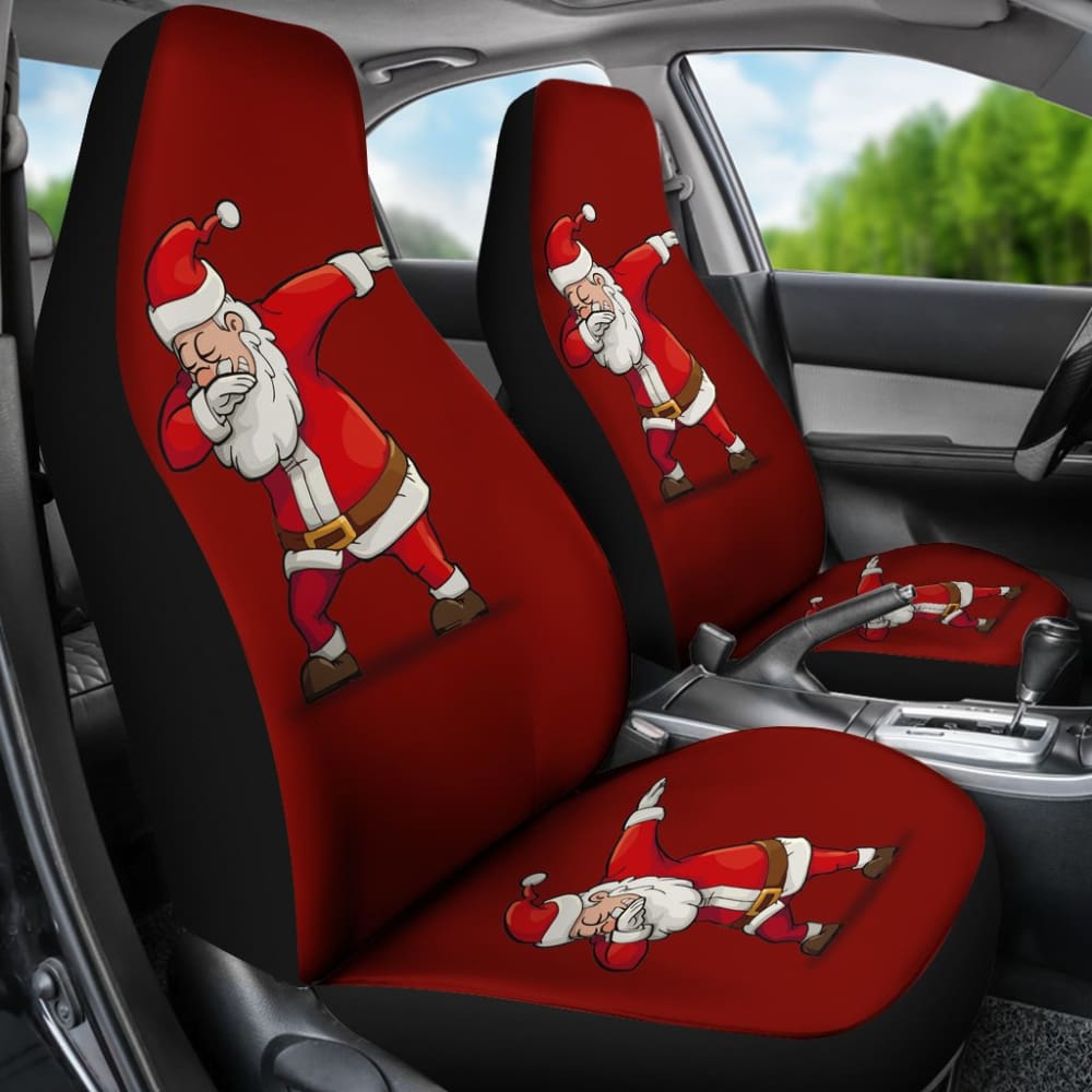 Santa Claus Custom Funny Style Car Seat Covers