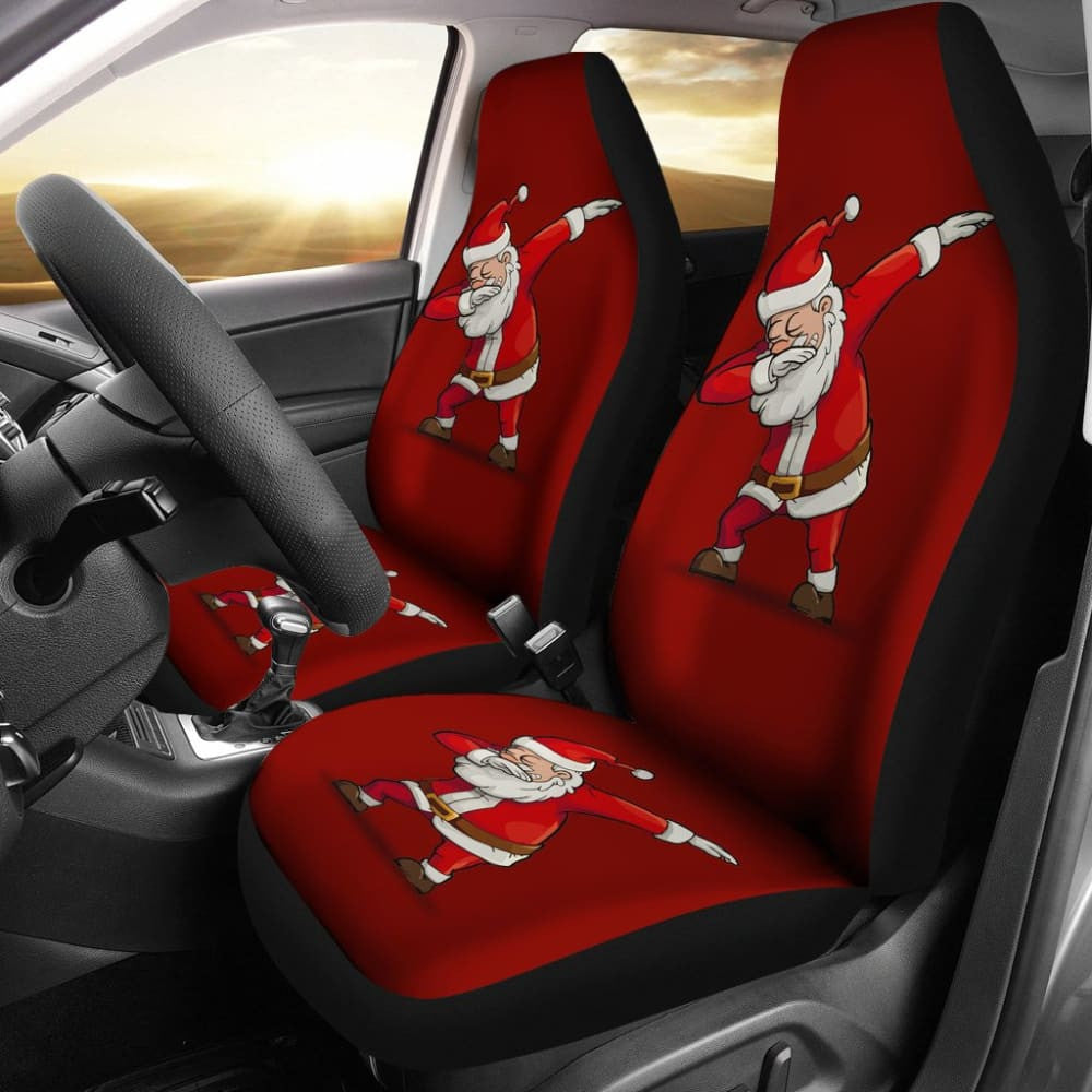 Santa Claus Custom Funny Style Car Seat Covers