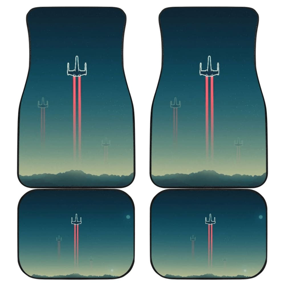 X-wing Starfighter Star Wars Minimal Car Floor Mats