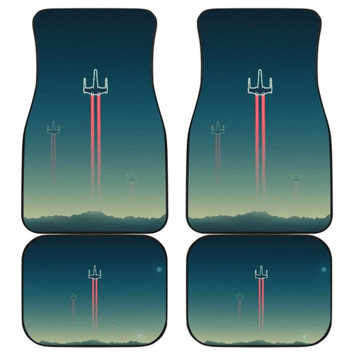 X-wing Starfighter Star Wars Minimal Car Floor Mats