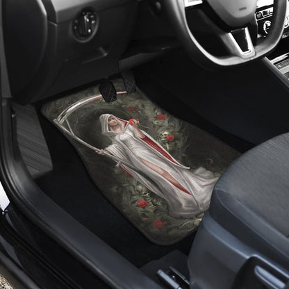 Romantic And Deadly Queen Grim Reaper Car Floor Mats