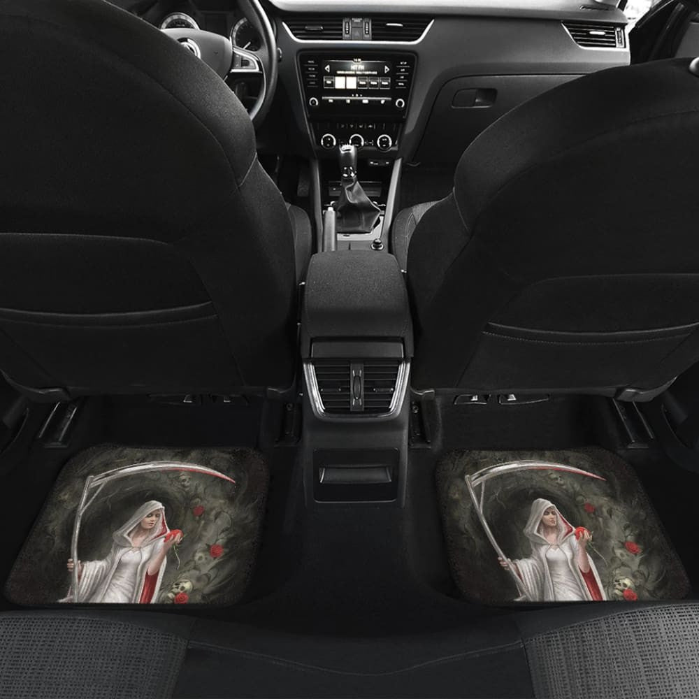 Romantic And Deadly Queen Grim Reaper Car Floor Mats