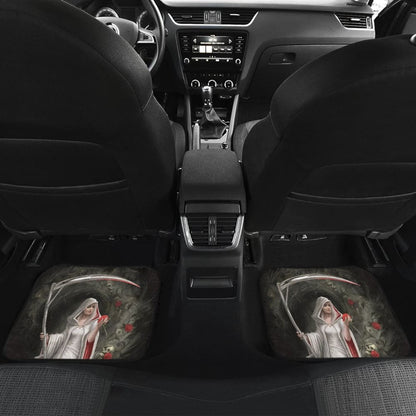 Romantic And Deadly Queen Grim Reaper Car Floor Mats