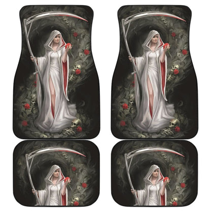 Romantic And Deadly Queen Grim Reaper Car Floor Mats