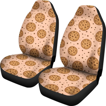 Cookie Car Seat Covers Custom Car Decoration Accessories