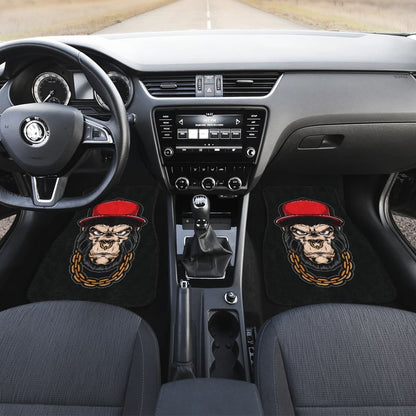 Cool Badass Monkey King Animal Car Floor Mats